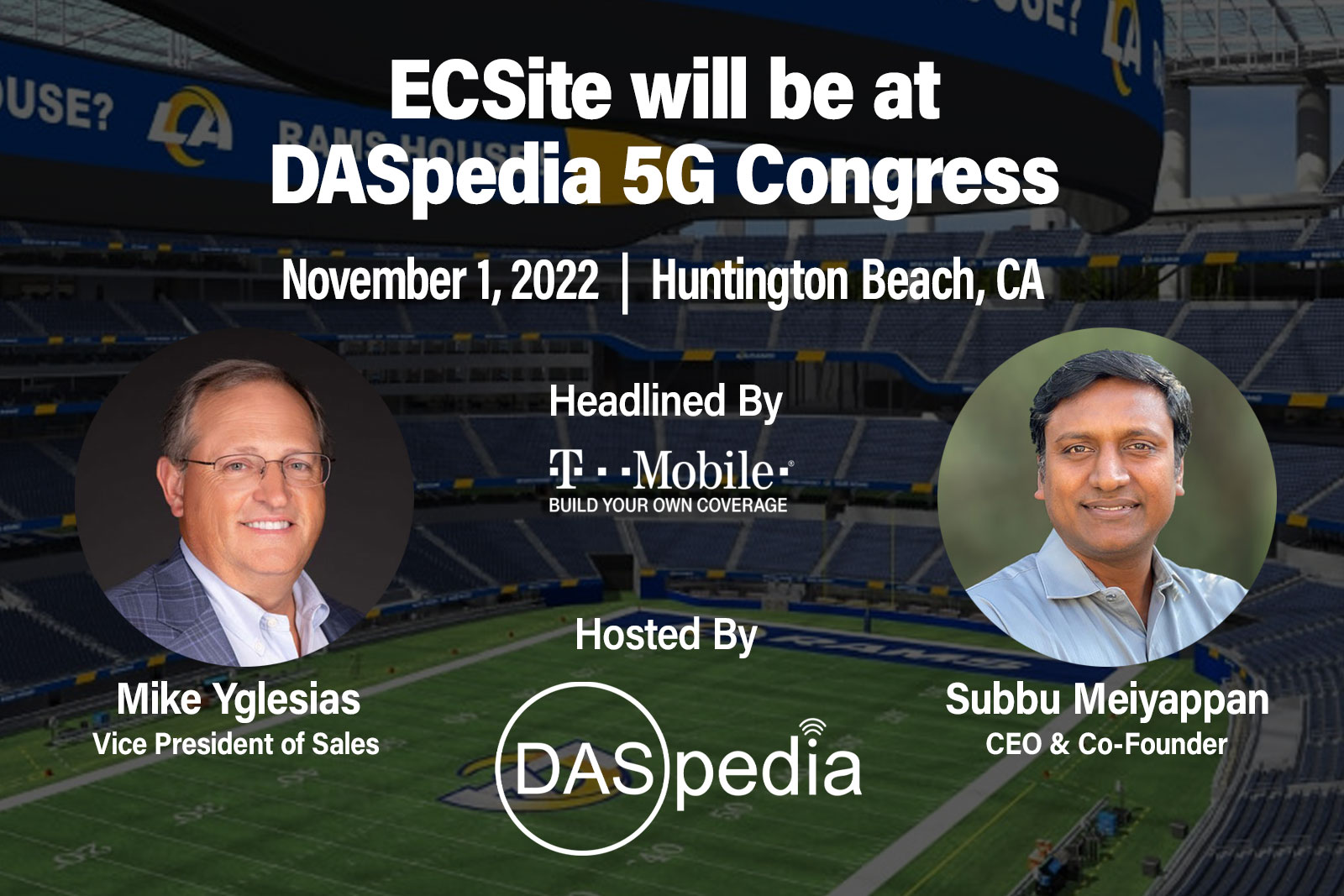 Featured image for “ECSite at DASpedia 5G Congress Enterprise”