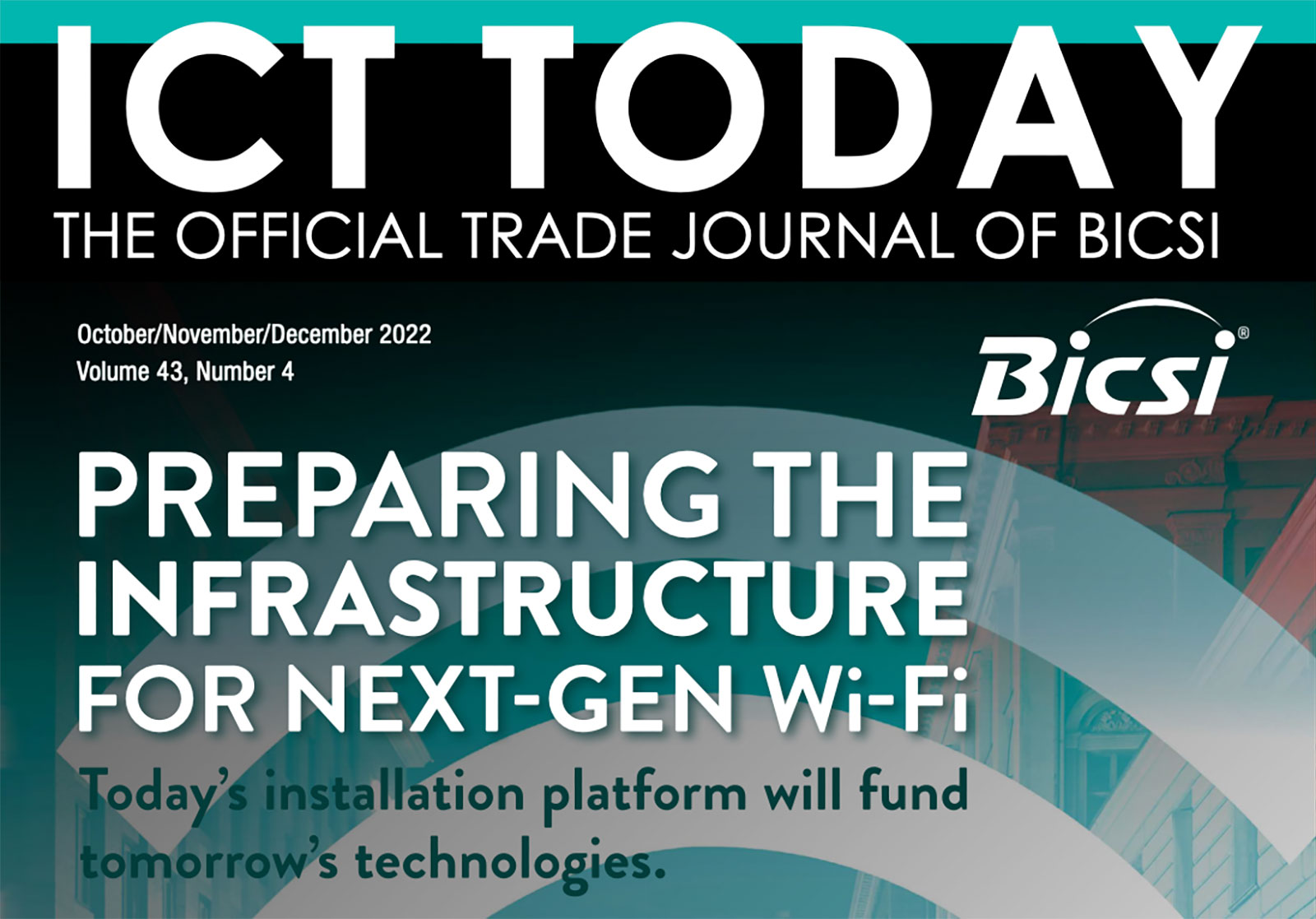 Featured image for “ECSite CEO Co-writes ITC Deployment Article for BICSI’s ‘ICT Today’ Trade Journal”