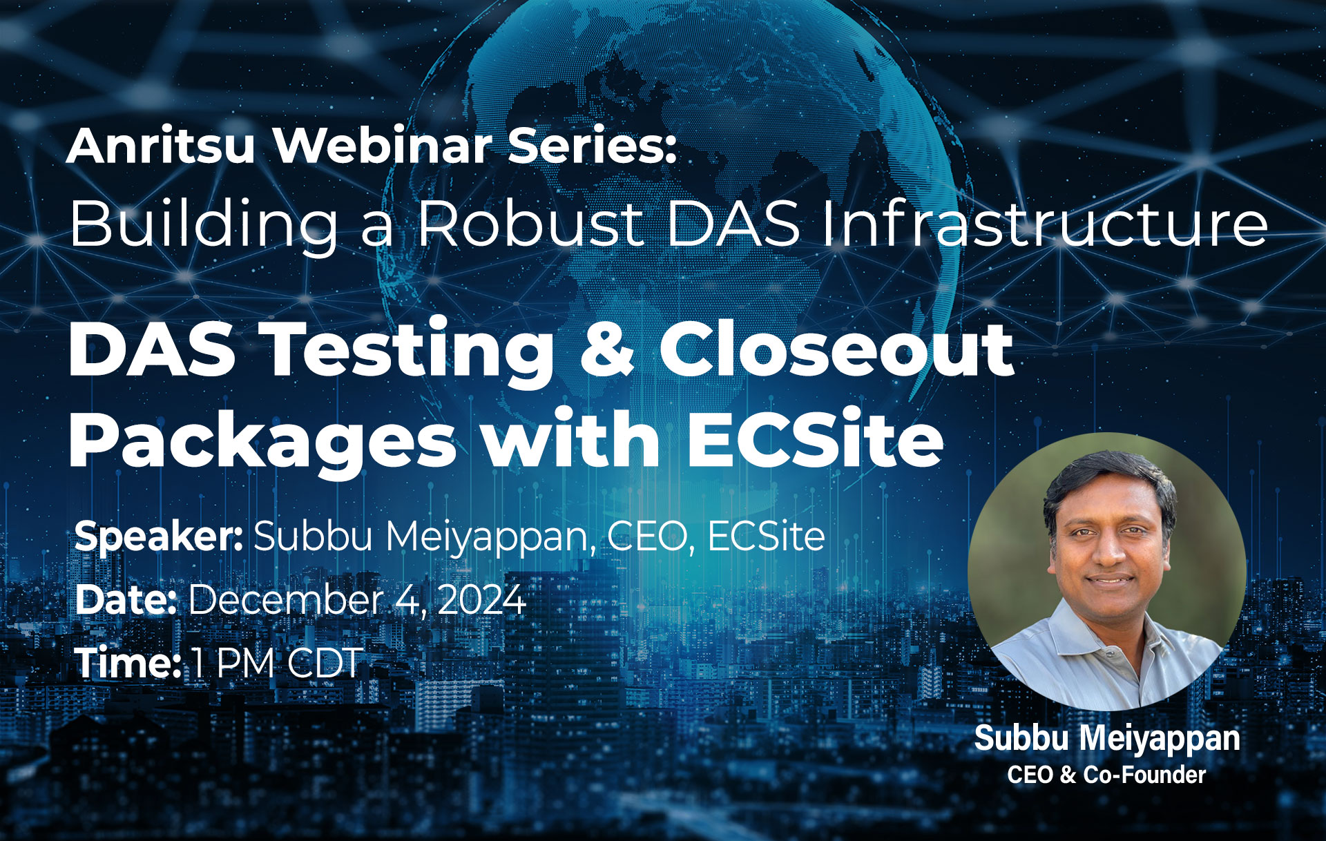 Featured image for “Webinar Series: Building a Robust DAS Infrastructure”